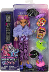 Monster High Creepover Party coffin pizza box adds playful sleepover snacks.