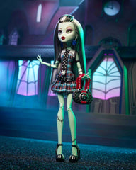 Monster High Frankie Stein doll belt and tie for authentic scare-tastic styling.