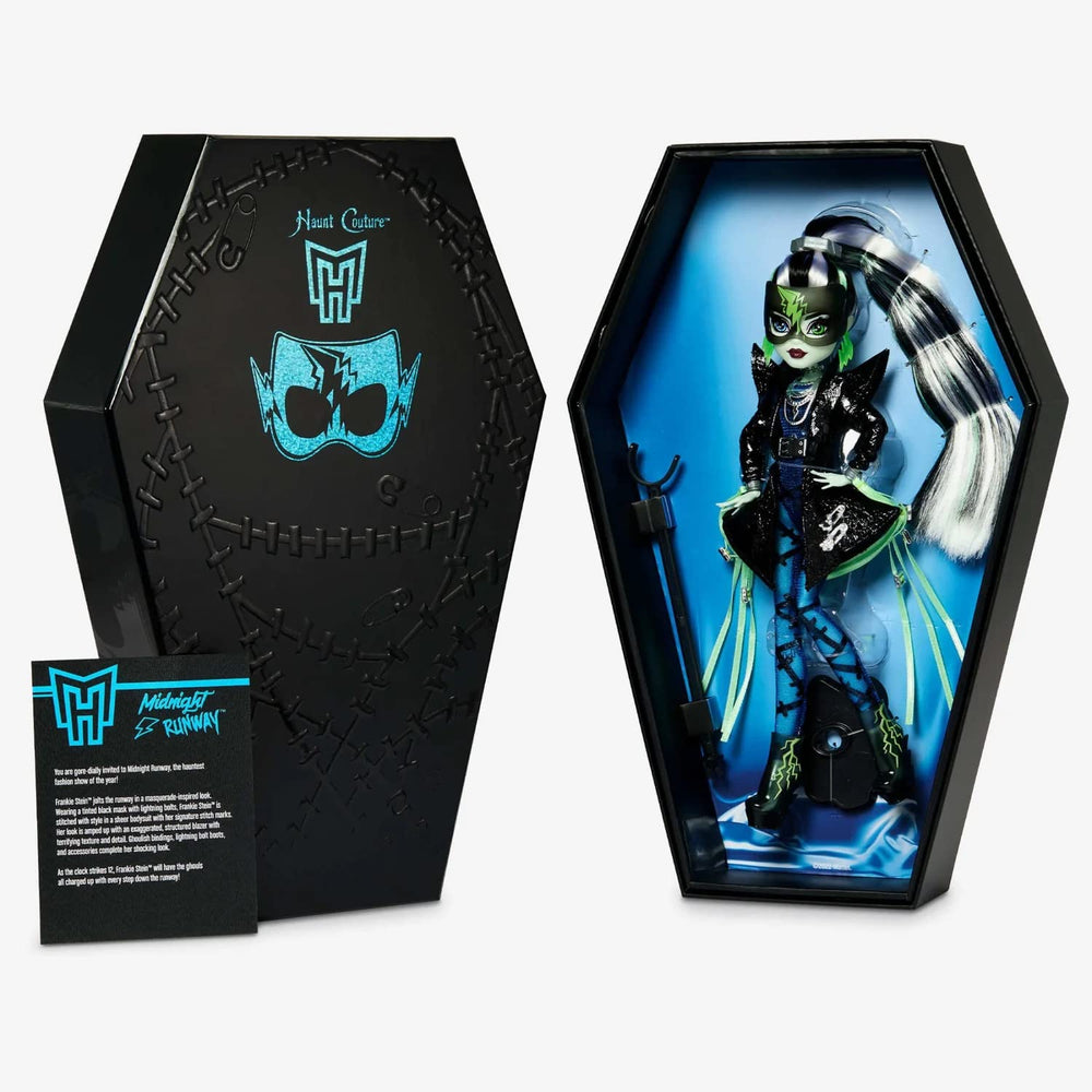 Monster High Frankie Stein textured blazer adds depth for display or dress-up.