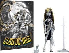 Monster High Reel Drama Cleo De Nile fully articulated for dynamic posing.