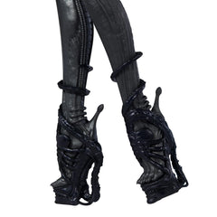 Monster High Skullector Alien Doll 11-inch poseable figure for dynamic displays.