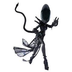 Monster High Skullector Alien Doll custom sculpt tail enables dramatic posing.