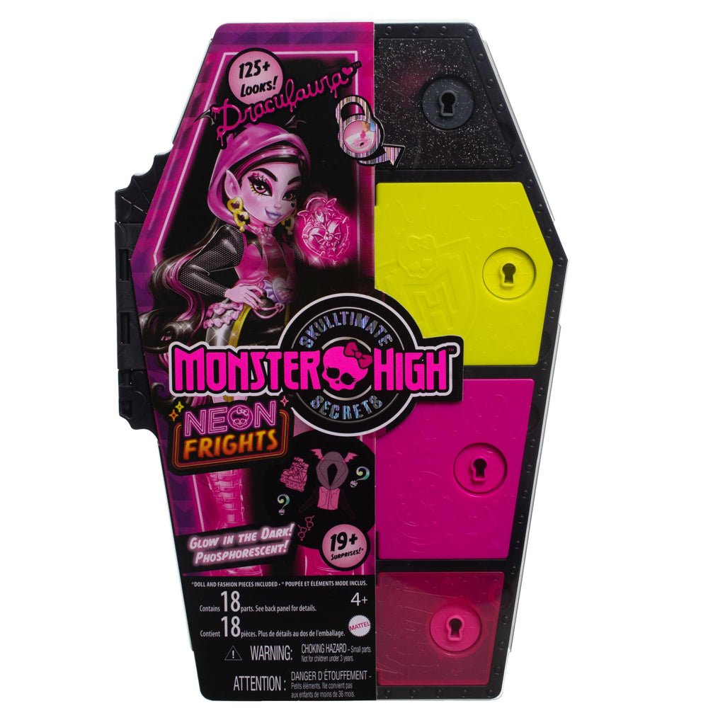 125+ styling possibilities let kids craft countless Monster High looks.