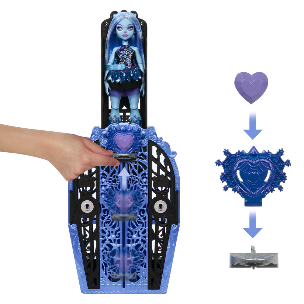 Monster High charms form a talisman for a mysterious reveal.