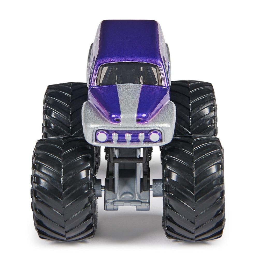 Monster Jam Grave Digger 1:64 tire detail showing official BKT tires realism