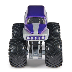 Monster Jam Grave Digger 1:64 tire detail showing official BKT tires realism