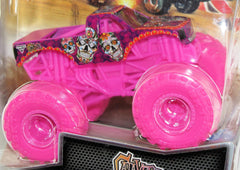 Monster Jam Calavera side view shows authentic detailing for collectors