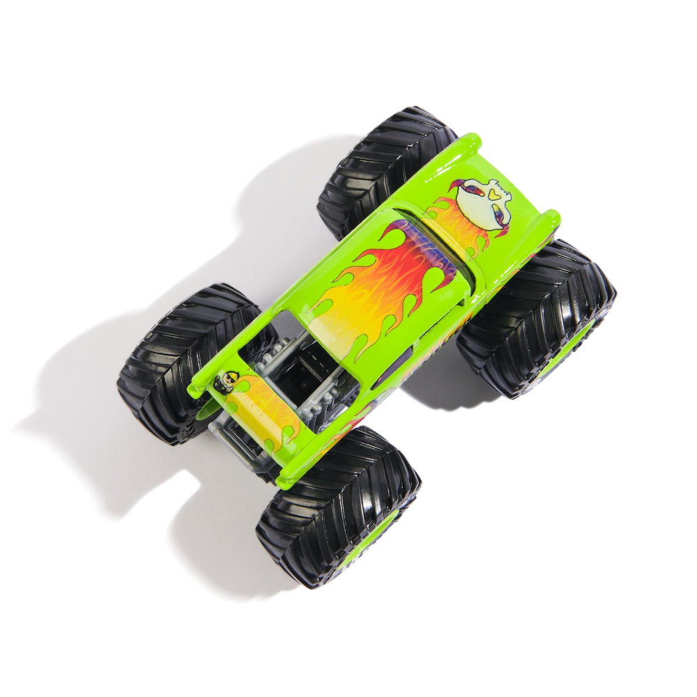 Monster Jam Avenger chassis and styling reflect the real monster truck.