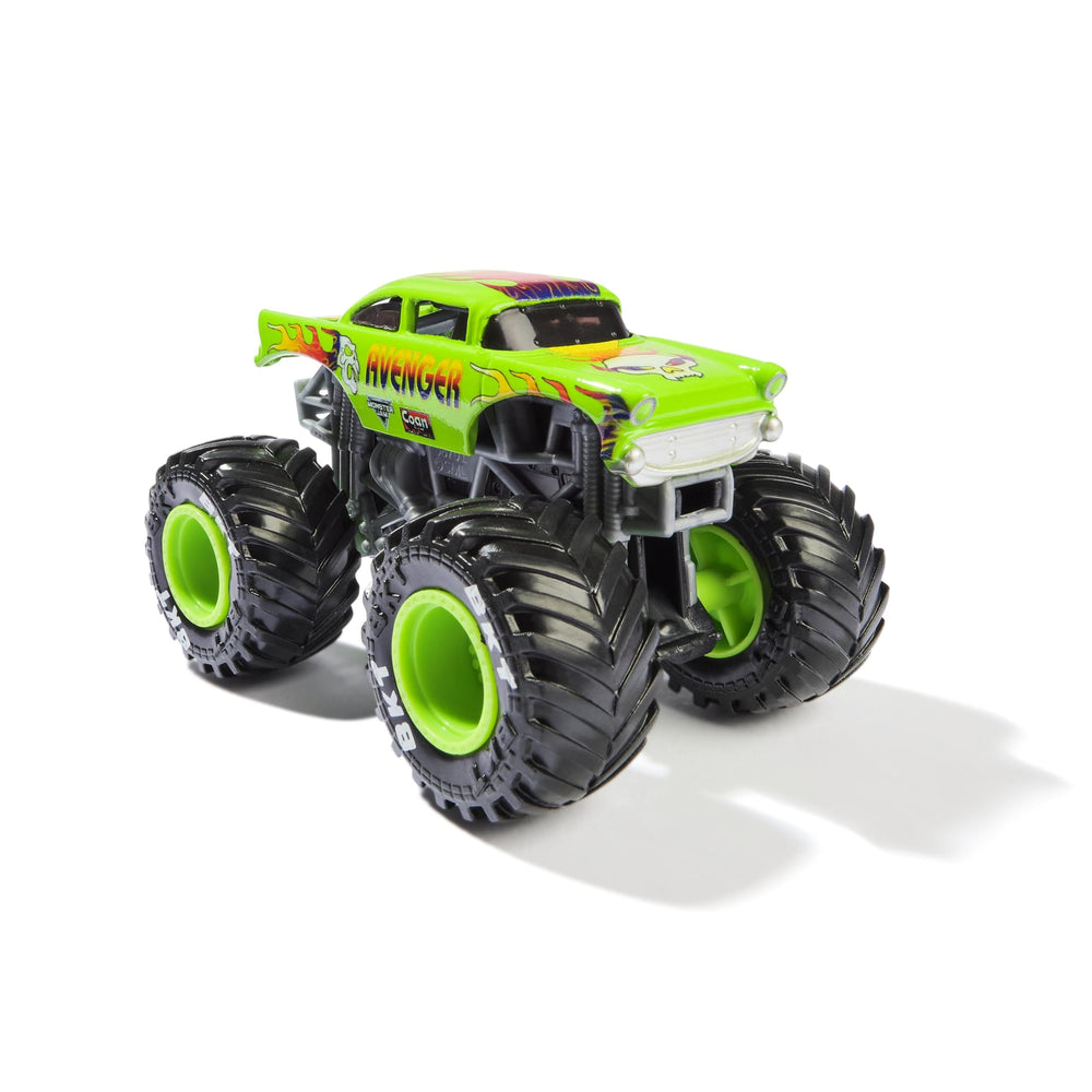 Monster Jam Avenger official graphics enhance realism and collectability.