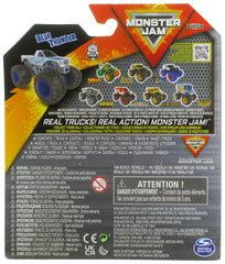 Blue Thunder diecast truck showcases detailed graphics and chassis realism for collectors.