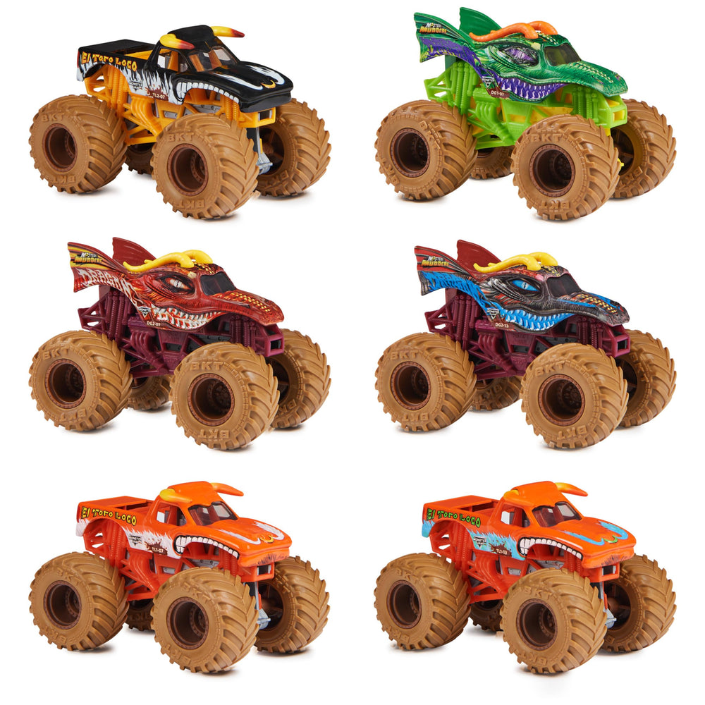 1:64 scale Monster Jam truck designed for kids ages 3 and up
