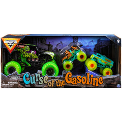 Monster Jam Curse of the Gasoline Scooby-Doo 1:64 scale truck ready for imaginative play.
