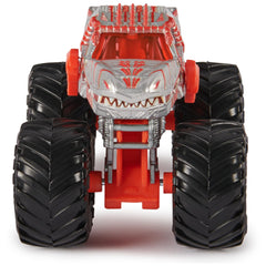 Monster Jam QR code poster lets kids view their growing collection.