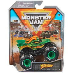 Monster Jam Dragon 1:64 diecast truck with authentic scale details for display.