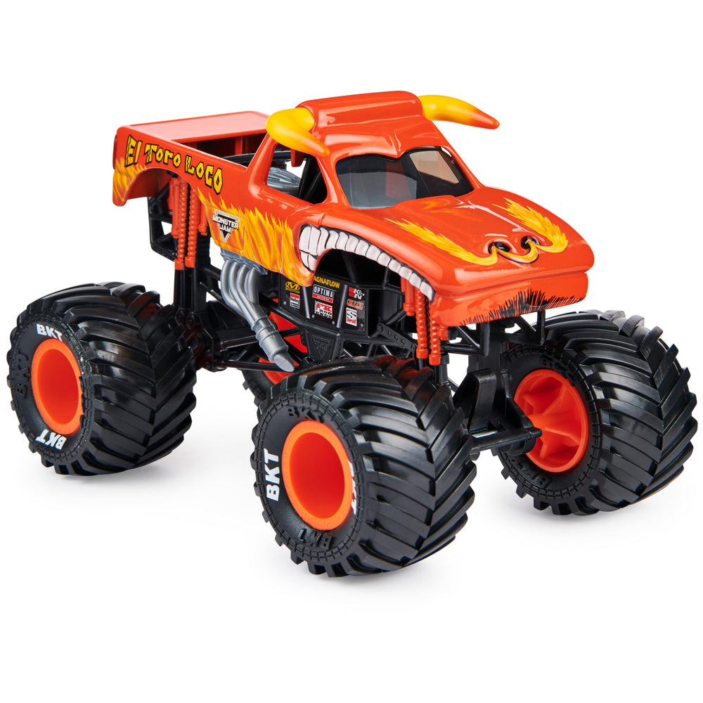 El Toro Loco 1:24 with BKT tires for enhanced traction during play.