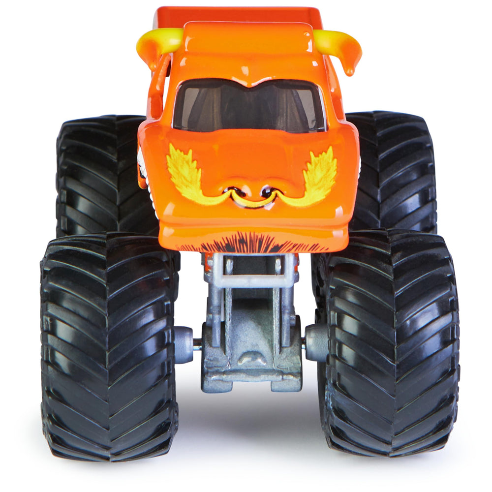 Driver molded into the seat adds realism to the El Toro Loco model