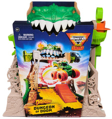 Exclusive Mini Jams Dragon Truck 1:87 scale close-up highlighting detailed decals.
