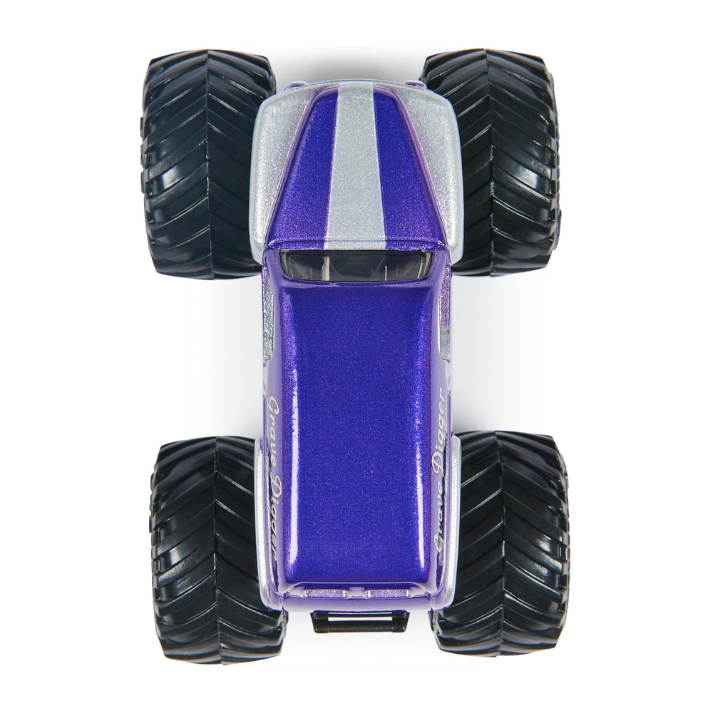 Monster Jam Grave Digger packaging design for gifting and display