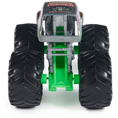 Packaging QR poster for Grave Digger truck collection