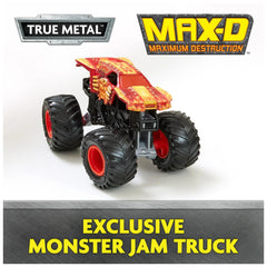 Hauls up to eight 1:64 Monster Jam trucks for organized play.