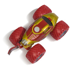 Monster Jam Marvel Iron Man truck hero body, eye-catching design for display and play