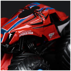 Monster Jam Marvel Spider-Man detailed paintwork 1:64-scale die-cast truck for display