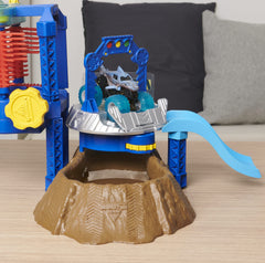 Dirt Donut Bowl exit lets kids get dirty again after washing