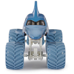 Monster Jam Megalodon retro edition 2017 look captures vintage style with reliable performance.