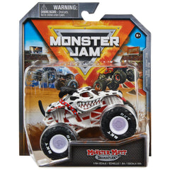 Monster Jam official 1:64 scale die-cast truck with authentic graphics for hands-on play.
