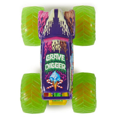 Official BKT tires on Monster Jam Grave Digger for authentic look