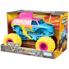 Monster Jam official Ringling Bailey 1:24 packaging is gift-ready for kids.