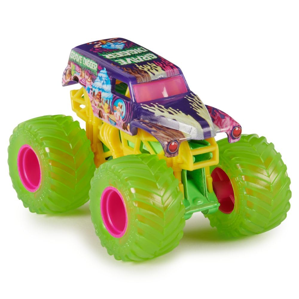 Downloadable Monster Jam posters provide collectors with yearbook and action shots
