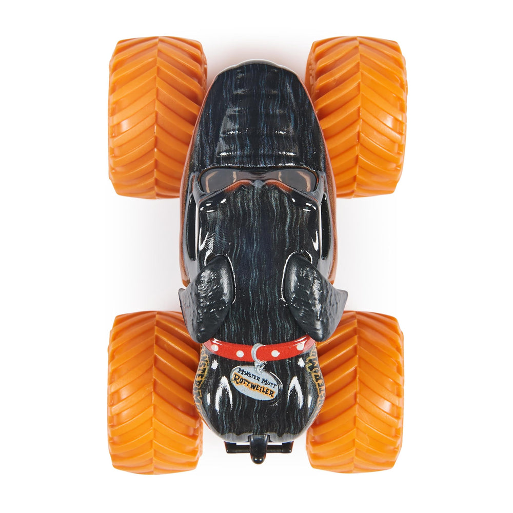 Monster Jam Ruff Crowd collection-display-ready truck for shelves.
