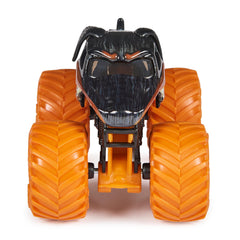 Monster Jam Ruff Crowd Monster Mutt Rottweiler 164-scale body-detail focuses on authentic styling.