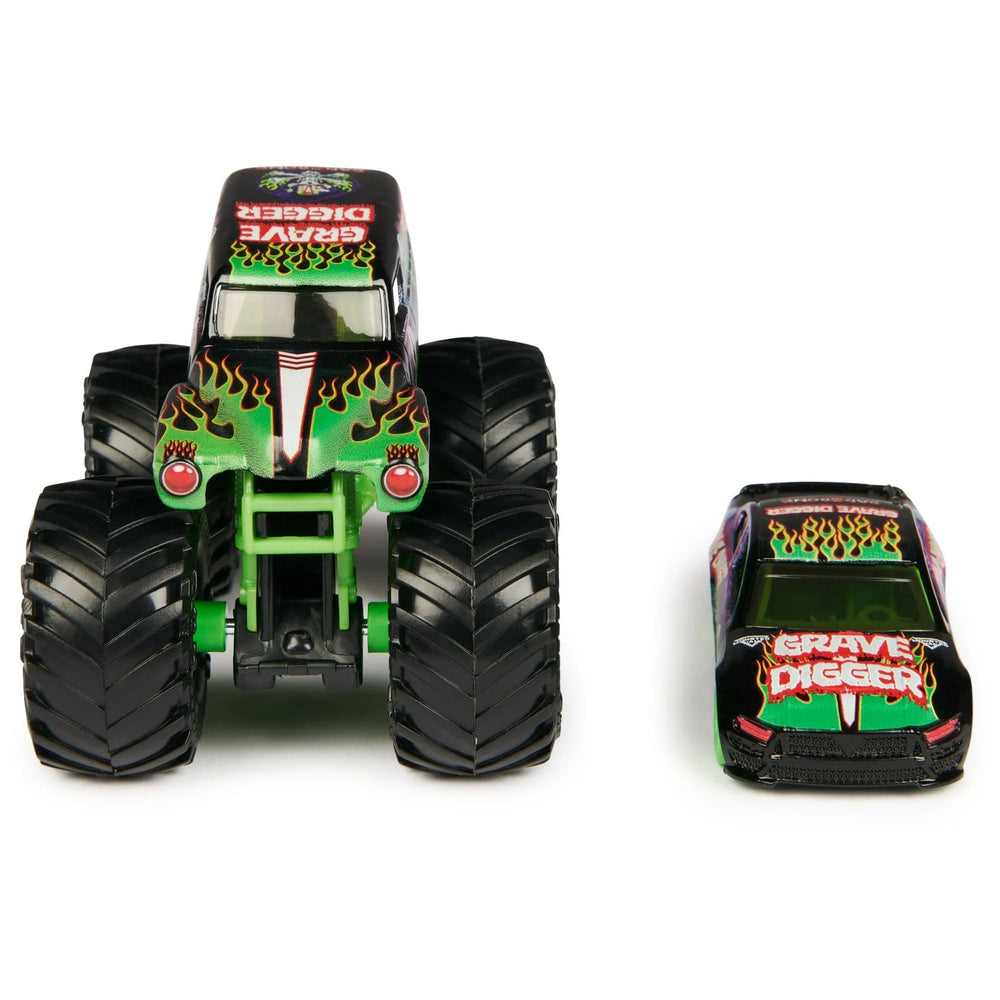 Monster Jam Series 5 packaging showing exclusive deco and branding.