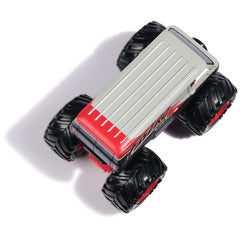 Monster Jam truck-stylized-rims highlighting enhanced display appeal.