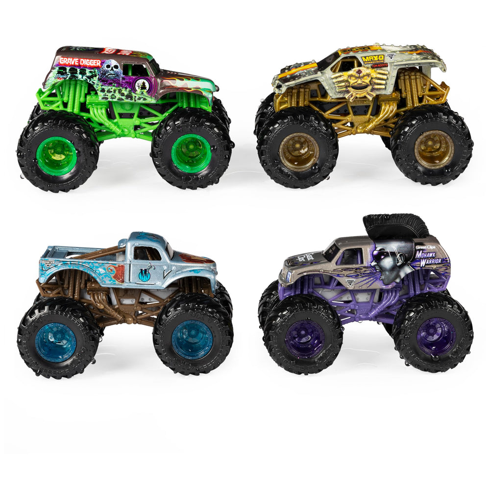 Whiplash color-changing truck close-up with official BKT tires.