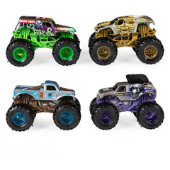 Whiplash color-changing truck close-up with official BKT tires.