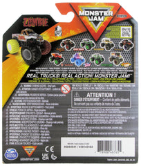 Monster Jam Zombie Series 33 packaging for safe storefront display.
