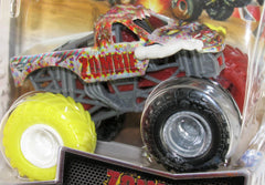 Monster Jam Zombie Series 33 truck side view with official BKT tires.