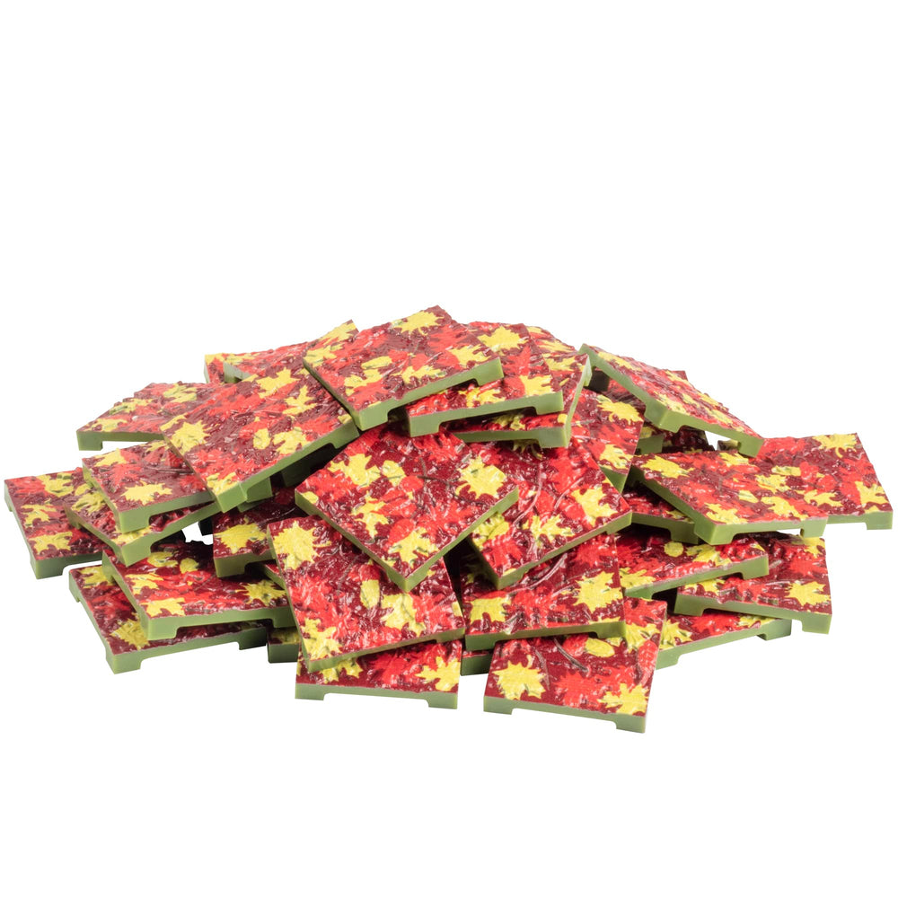 Monster Protectors forest floor tiles snap on quickly for fast setup