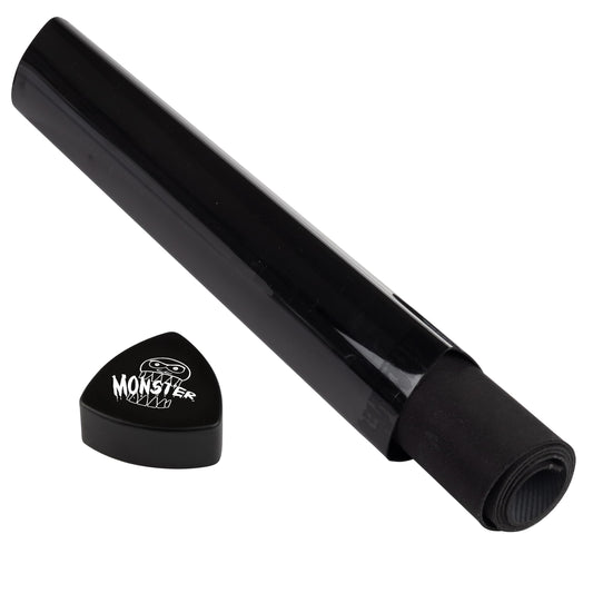 Monster Protectors prism playmat tube opaque black securely holds a single mat on any surface