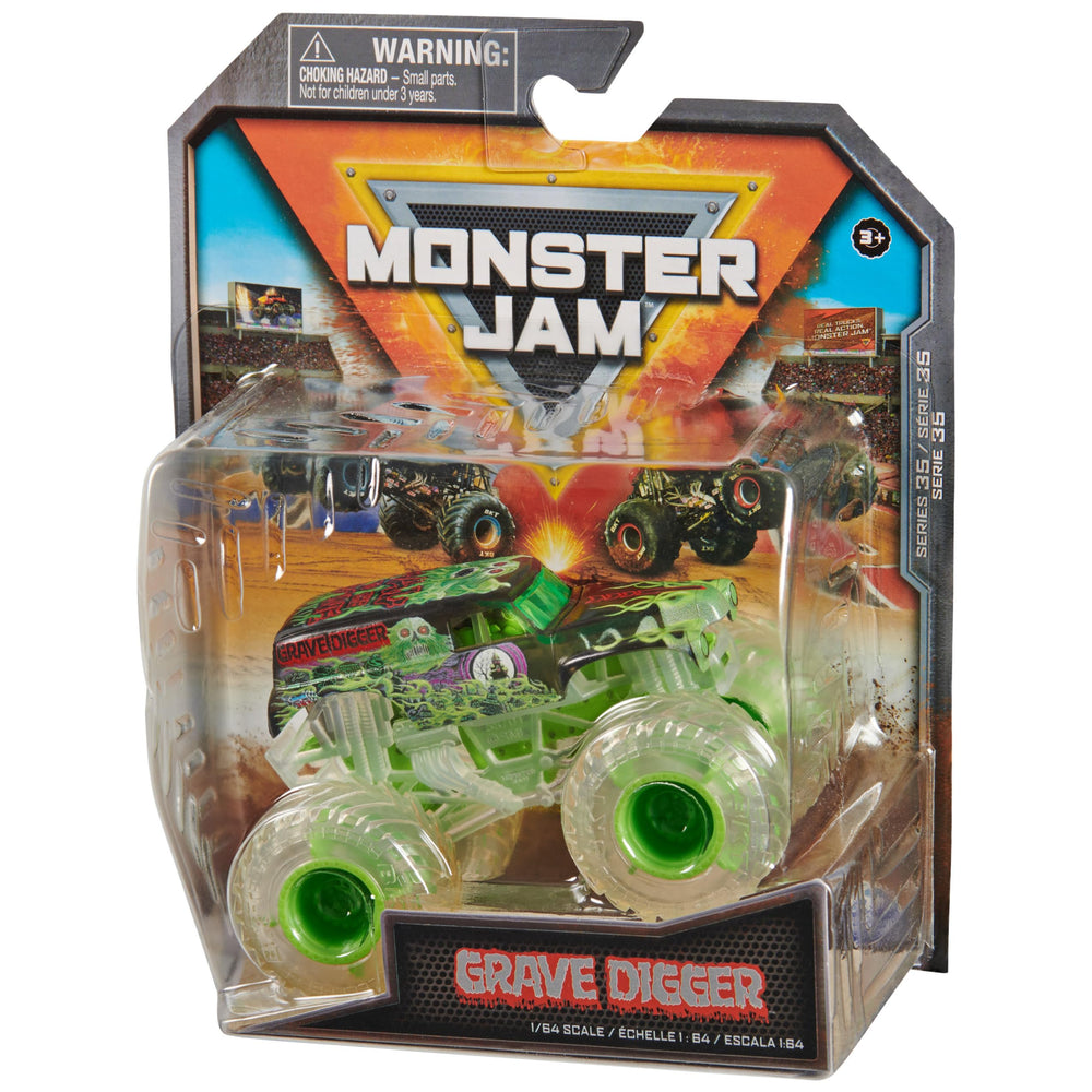 Kids enjoy stunt-style play with durable die-cast toy.