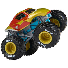 Monster Jam Marvel packaging display for collectors and gifts.