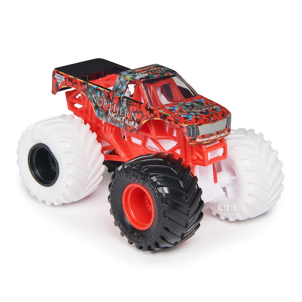 Close-up of official BKT tires and detailed chassis for a realistic display.