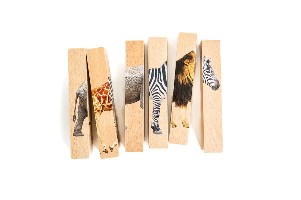 Montessori & Me 4-in-1 design invites four challenges in a single set
