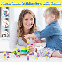 Moonhua portable 10-piece fidget set fits pockets and bags.
