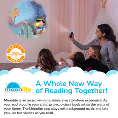 Moonlite Disney Bambi illustrations bring soft woodland imagery to bedtime.
