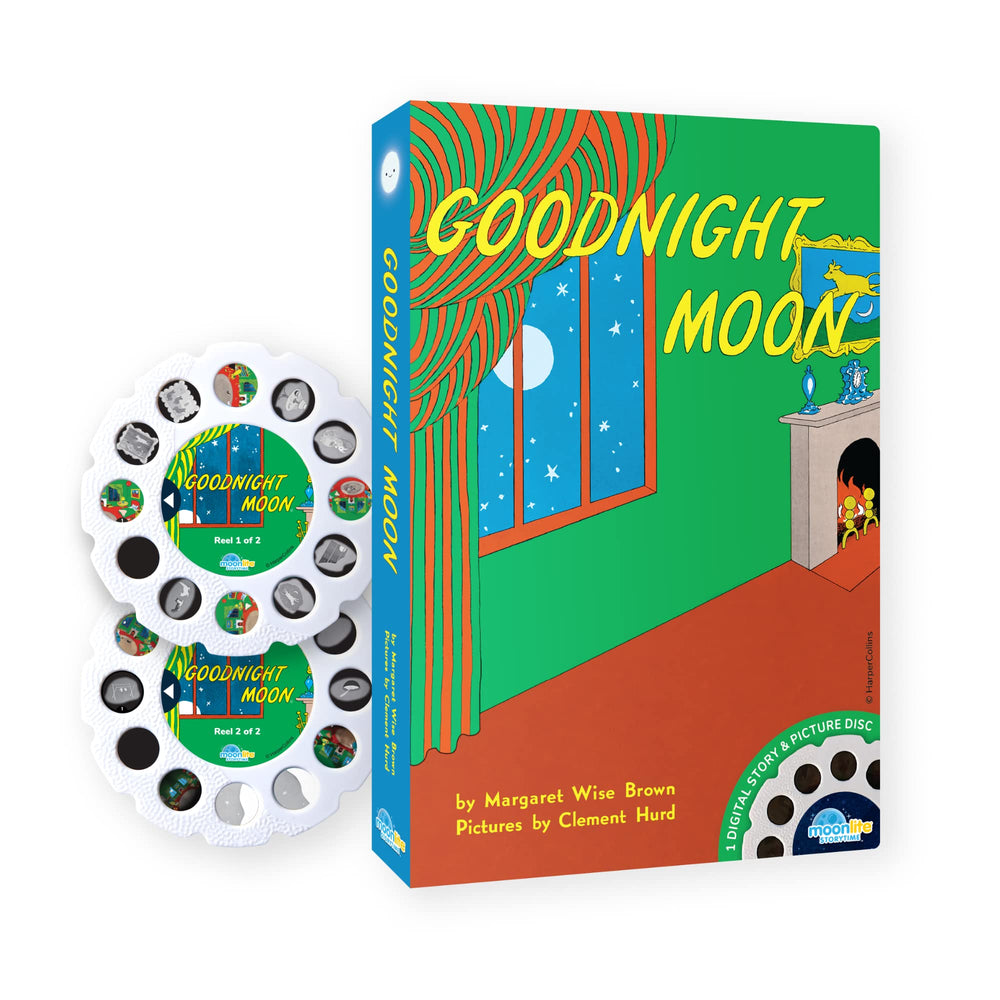 Moonlite Goodnight Moon reel collection for bedtime storytelling and family bonding.