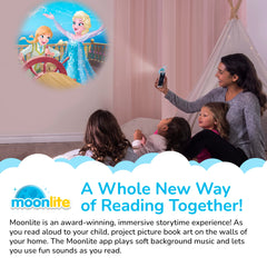 Moonlite Storytime app with sound effects to enrich storytelling